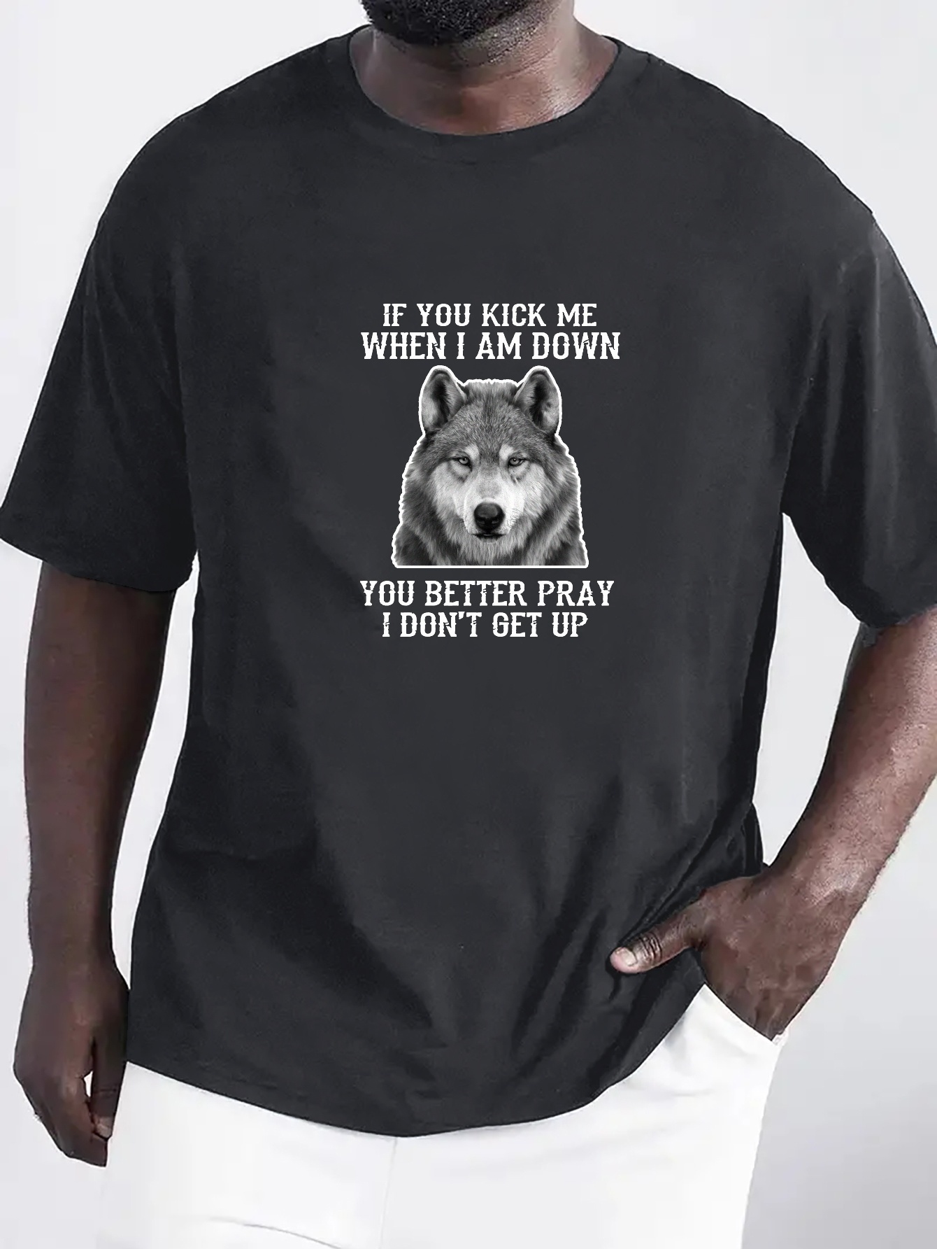 mens wolf shirt