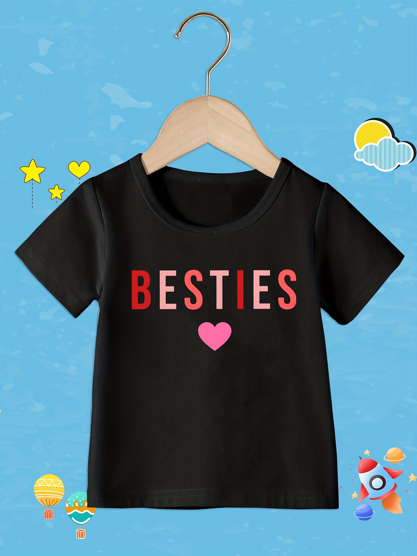  lefucyy Camiseta de cumpleaños para niña, con estampado de  letras, camiseta de cumpleaños para niñas y jóvenes, manga corta, cuello  redondo, camiseta para niños, Rosado, S : Ropa, Zapatos y Joyería