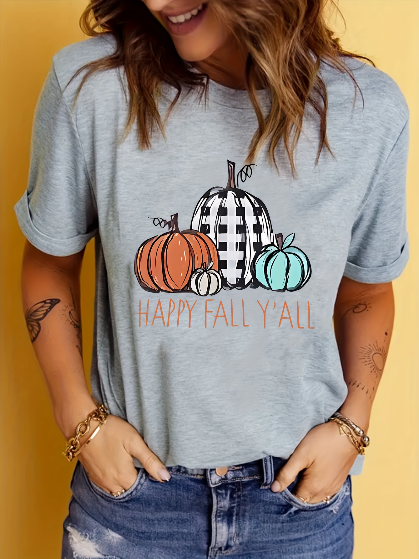 Today Deals Prime Todays Daily Deals Sales Today Clearance Happy  Thanksgiving Turkey Sweatshirt For WomenFunny Print Oversized Crewneck Long  Sleeve Comfy Gift Giving Pullover D-green at  Women's Clothing store