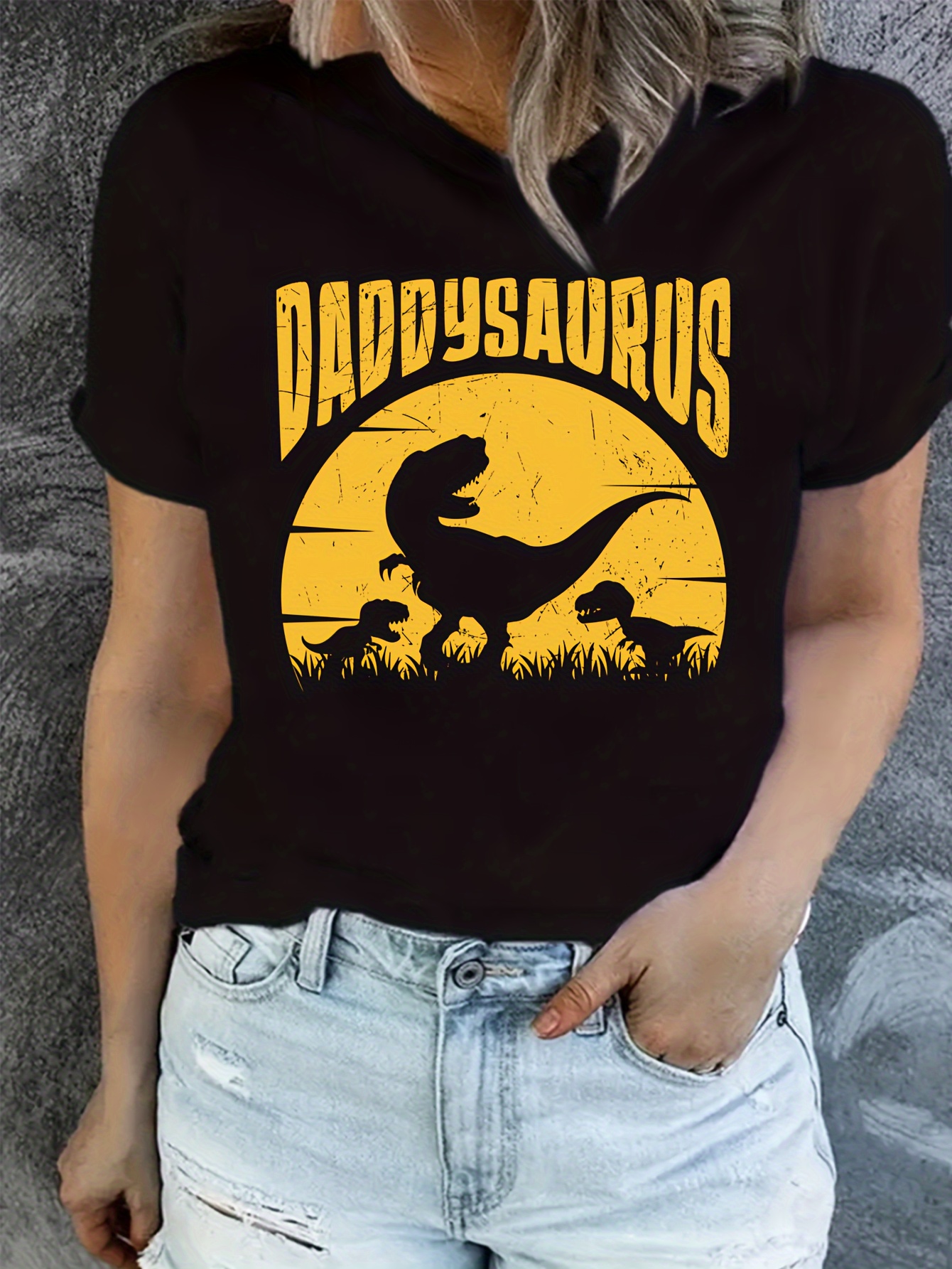 Camisa De Dinosaurio Mujer Temu