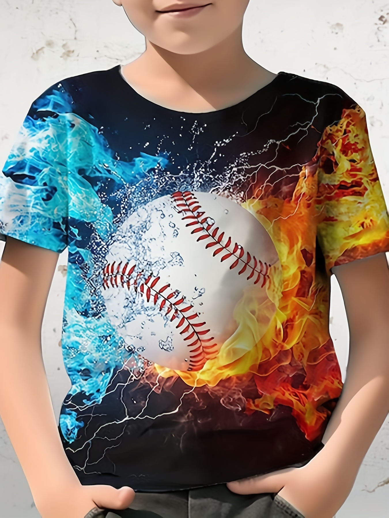 Kids Baseball Drip - Temu