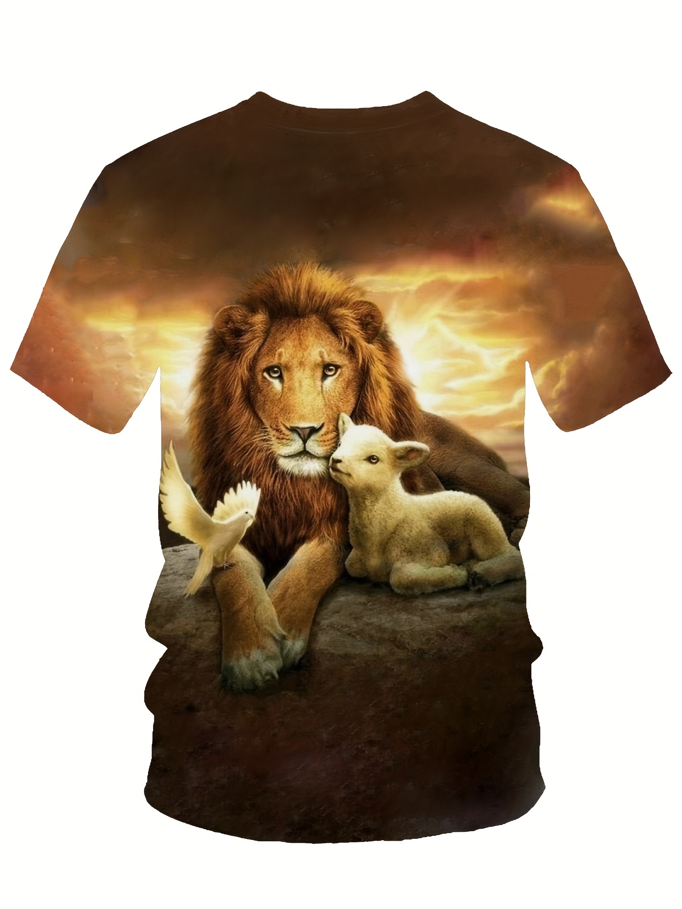 lion and lamb t shirt