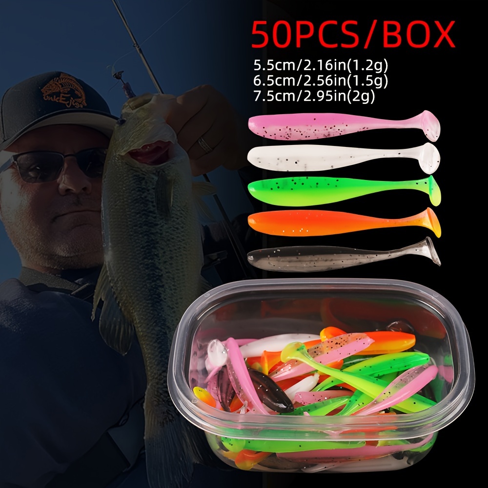 94pcs Freshwater Bait Fishing Tackle Kit, Including Fishing Soft/Hard Bait,  Plastic Bionic Worm Lure, And More Accessories