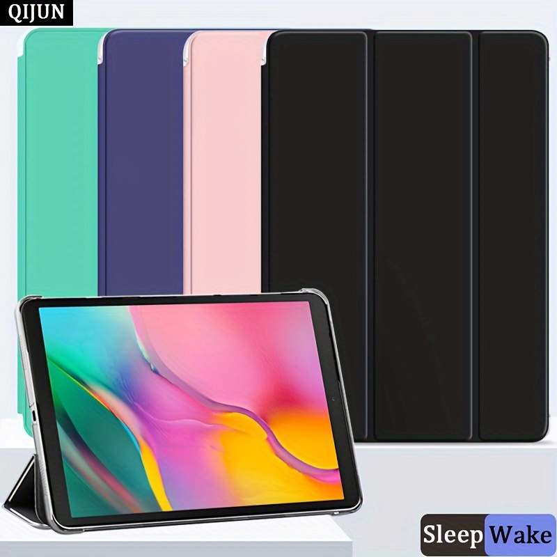 Case for Samsung Galaxy Tab A7 Lite 8.7 2021 SM-T220/T225 PU Leather Book  Case Stand Function Auto Sleep/Wake Rotating Cover - AliExpress