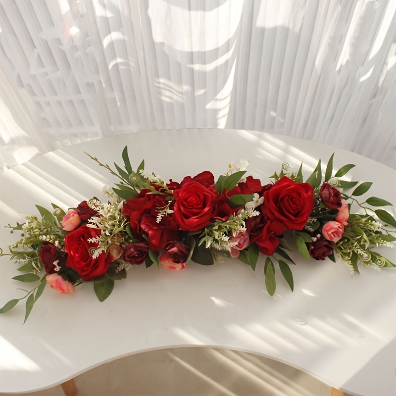 200Pcs Artificial Flower Stems for DIY Handmade Bouquet Flower Leaf Vein  Wedding Home Decoration