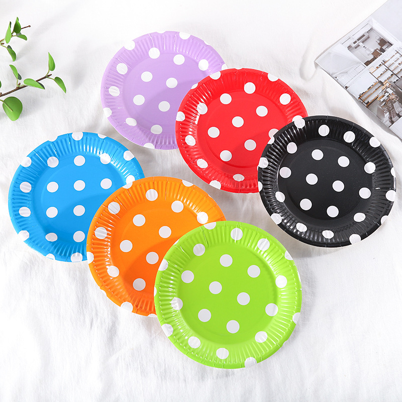 Single Color Foil Stamping Lace Round Paper Plates Birthday - Temu