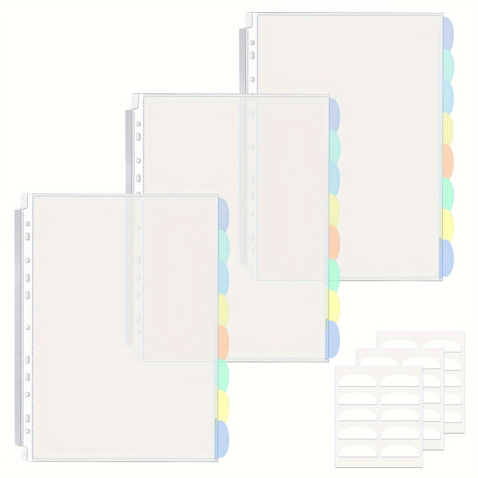 Index Card Dividers Fruit Pattern Blank Index Cards Guide - Temu