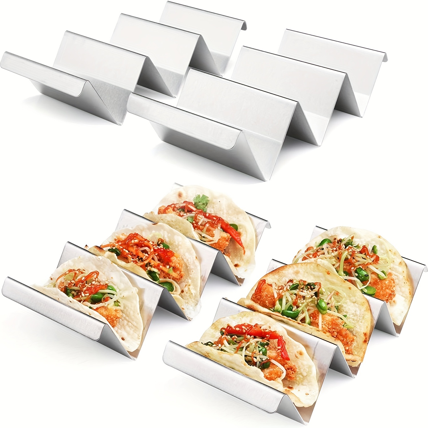 Wooden Sushi Taco Holder Accessories Taco Holder Taco Holder for Kitchen  Table