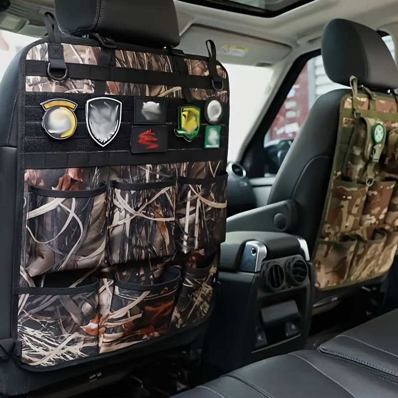 Tactical Rigid MOLLE Panel Vehicle Truck Car Seat Back hunting