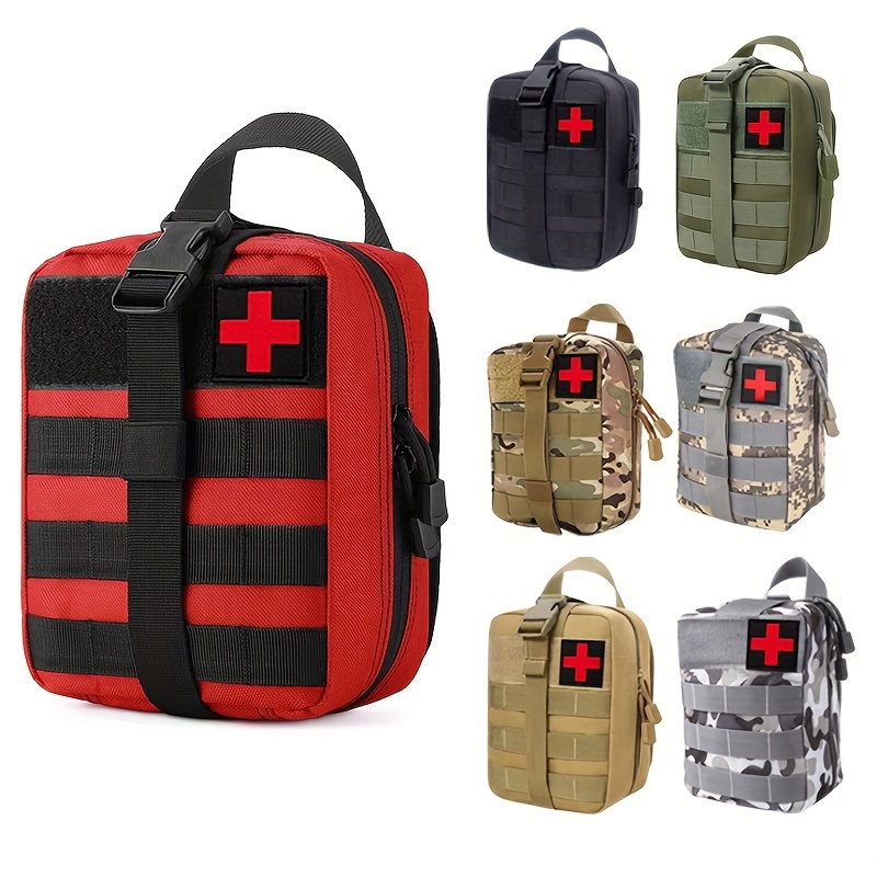 Kit de primeros auxilios para trauma táctico totalmente abastecido