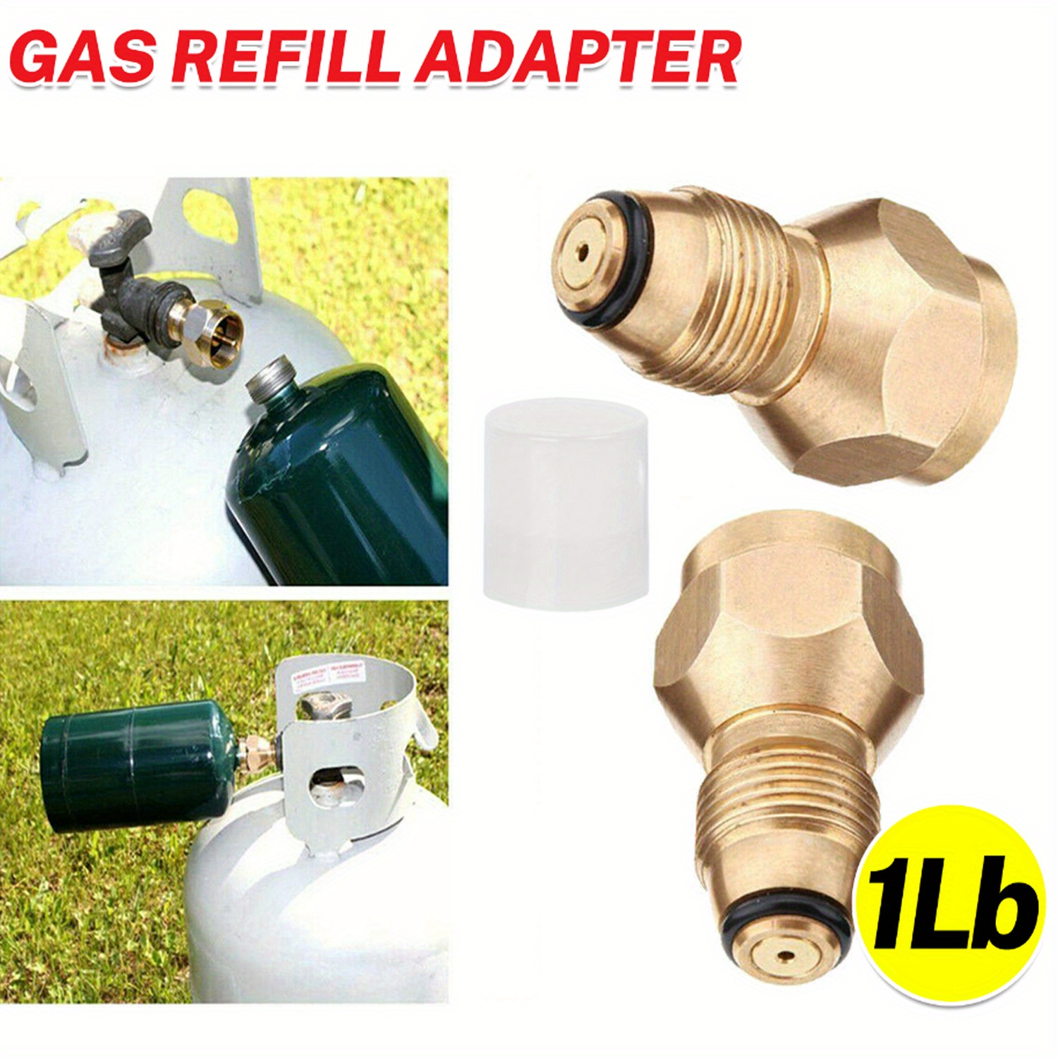 Butane Lighter Gas Refill Adapter, 7pcs/Set Convenient and Durable