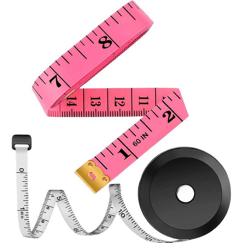 Soft Measuring Tape Ruler With Closed Button 1.8cm X 150cm 60 