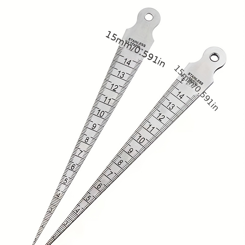 2 Packs Stainless Steel Cork Back Rulers, Metal Ruler Set, Non Slip  Straight Edge Cork Base Rulers With Inch And Metric Graduations For School  Office