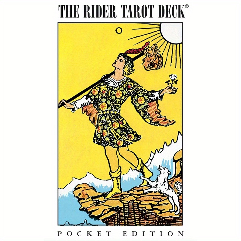 Jeu de Tarot 78 cartes - Design Classique Rider–Waite–Smith – Le