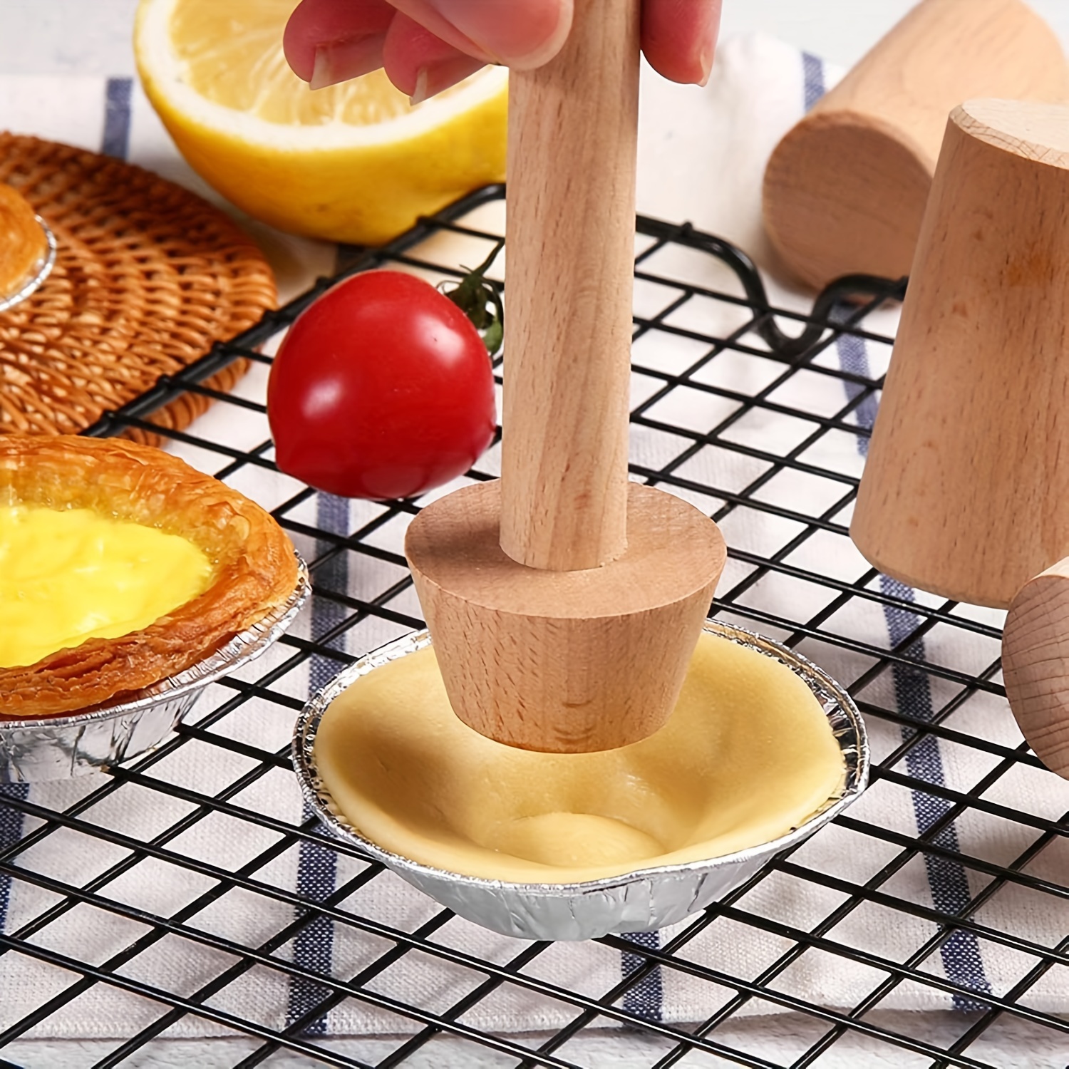 Cake Pusher Cookies Pie Dessert Making Tools Dough Pastry Pushing Moulds