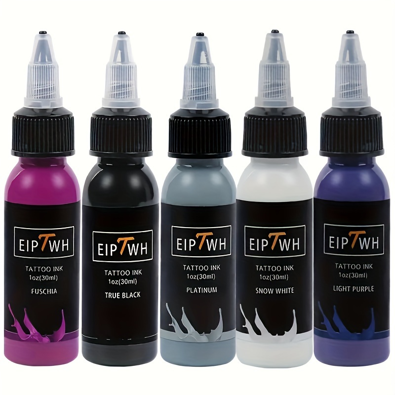 Eiptwh 14 Color Tattoo Inks Set 15ml 0.5oz Professional Tattoo Ink Kit for  Ta