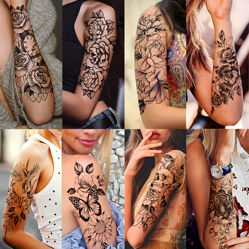 mangas, tatuadas, tatuajes