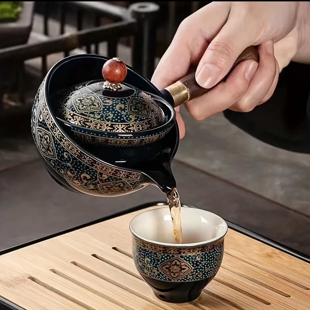 Ensemble de tasses à thé en porcelaine pour thé du matin - avec