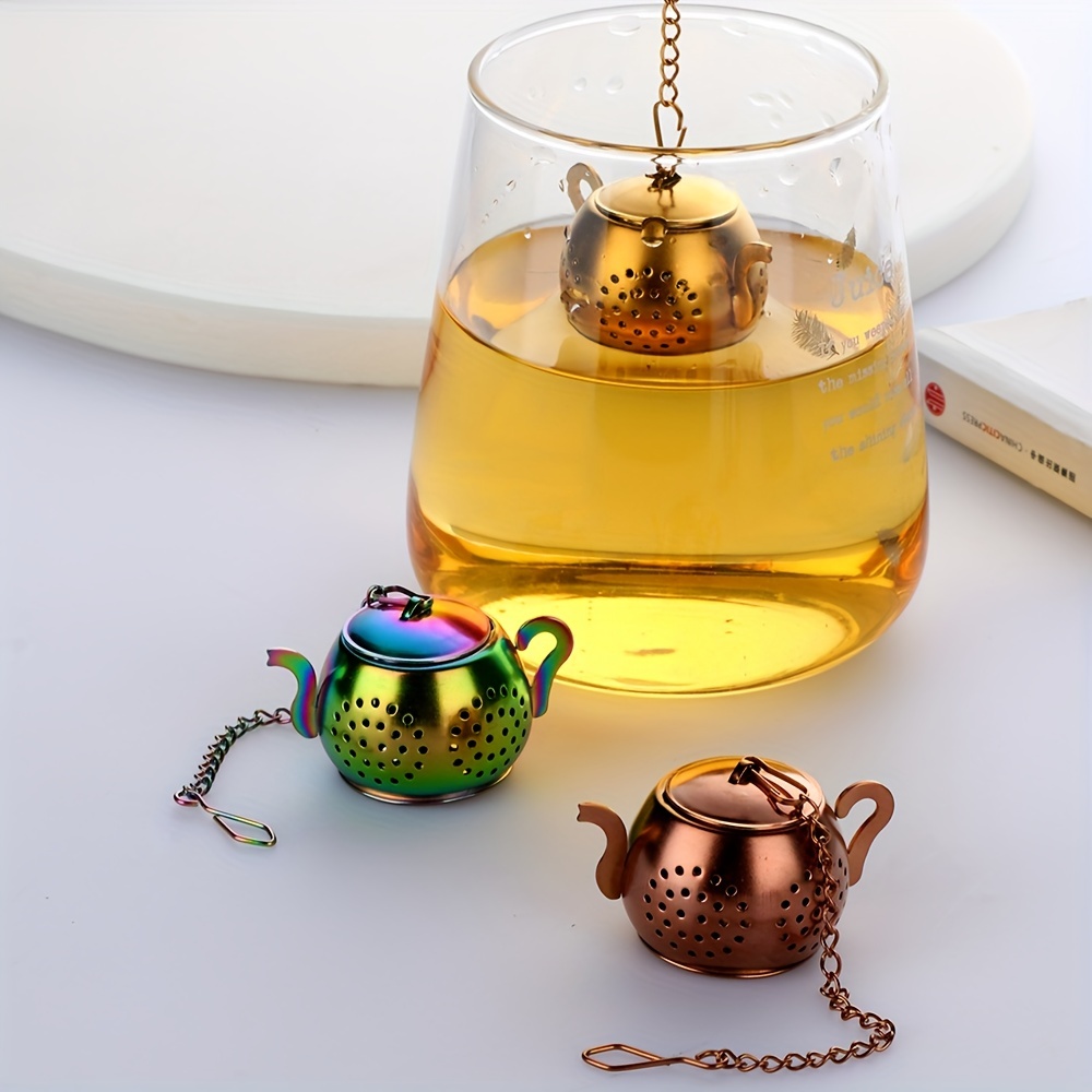 Raw Crystal Tea Infuser Loose Leaf Tea Steeper Cute Tea Strainer