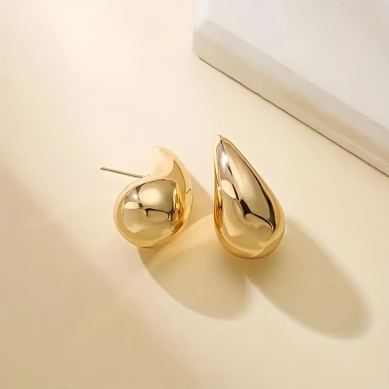 Aretes De Oro Laminado - Temu Australia