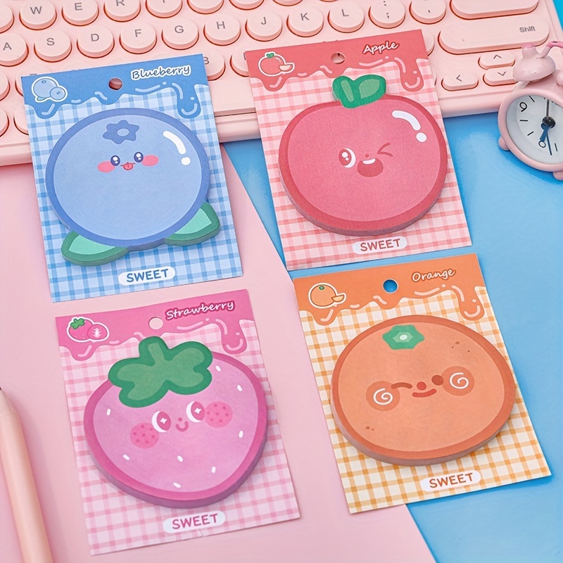 Cartoon Animal Sticky Note Cute Self stick Memo Pads - Temu