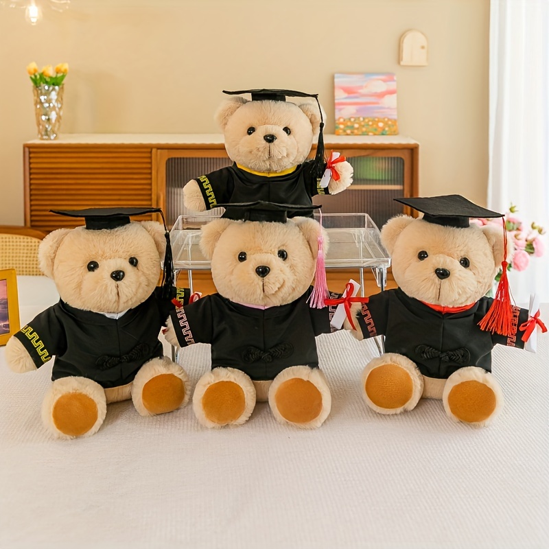 1pc Graduation Teddy Bear Peluche Con Abito E Cappello Da Dottore, Regalo  Di Stagione Di Laurea Di Orso Dottore Per Studenti Studiosi Bambini Ragazze  E Ragazzi - Temu Italy