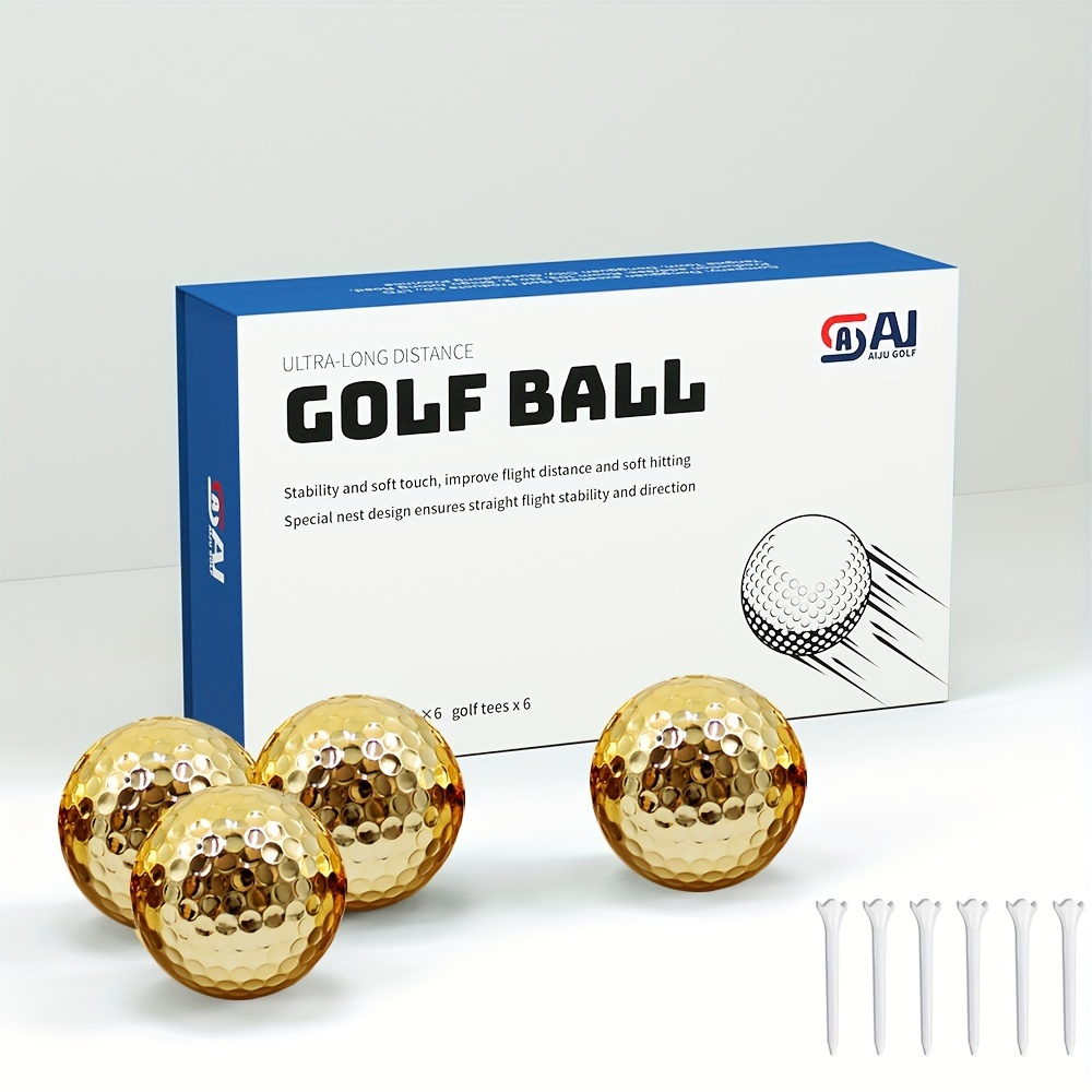 Dropship 6pcs Led Golf Balls; Golf Gifts For Men; Long Lasting