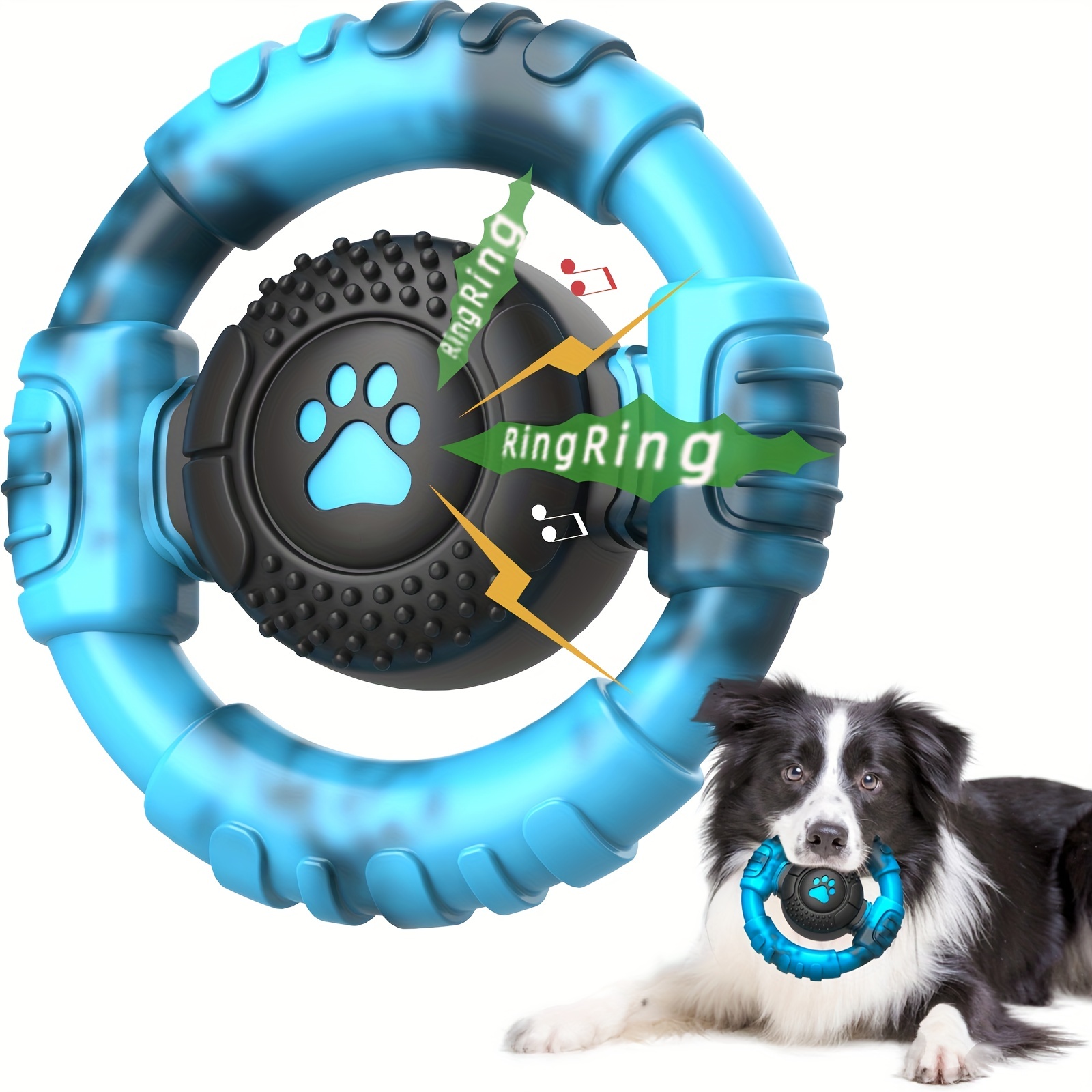 Big Saving Dog Toys for Aggressive Chewers Large Breed Interactive Dog Toys  with Double Suction Cup Indestructible Dog Chew Toy for Aggressive Chewers  Dog tug Toy for Dog Puzzle Toys,Yellow 