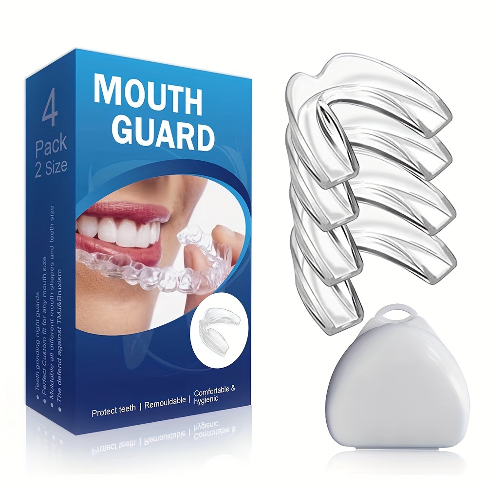 Bruxisme Protège-Dents Protège-Dents Attelle Serrement Bagues d'Alignement  Entraîneur Aide-Sommeil Outils Protecteurs des Dents 