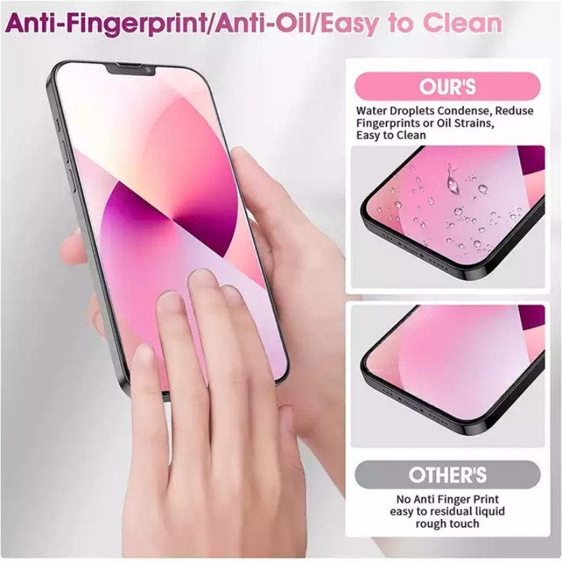 Screen Protector: Liquid Glass, Tempered Glass for iPhone, Apple