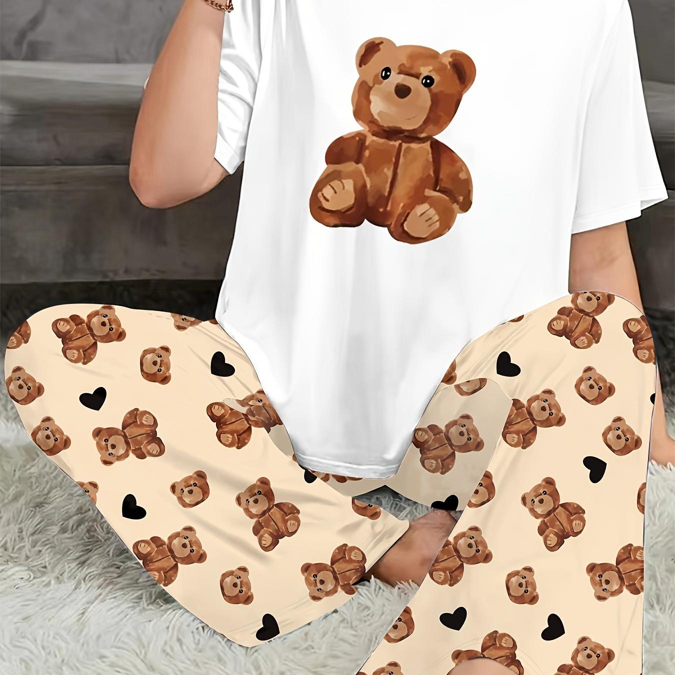 Teddy bear 2024 in pyjamas