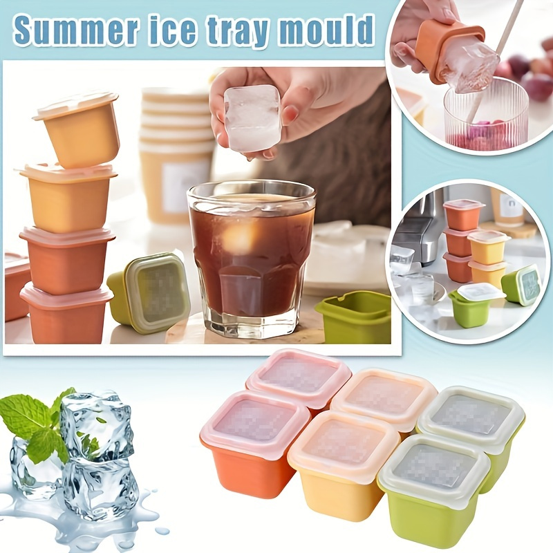 Household Ice Cube Mold Ice Box Baby Food Ice Mold Food - Temu United Arab  Emirates