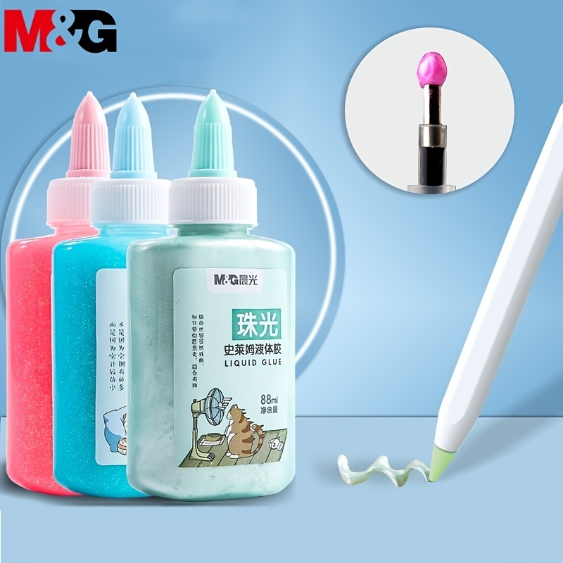 7 Bottles Of 10/20ml Scientific Experimental Pigment Material Water-oil  Plasticine Slime Crystal Mud Color Mixing Manual Pigment