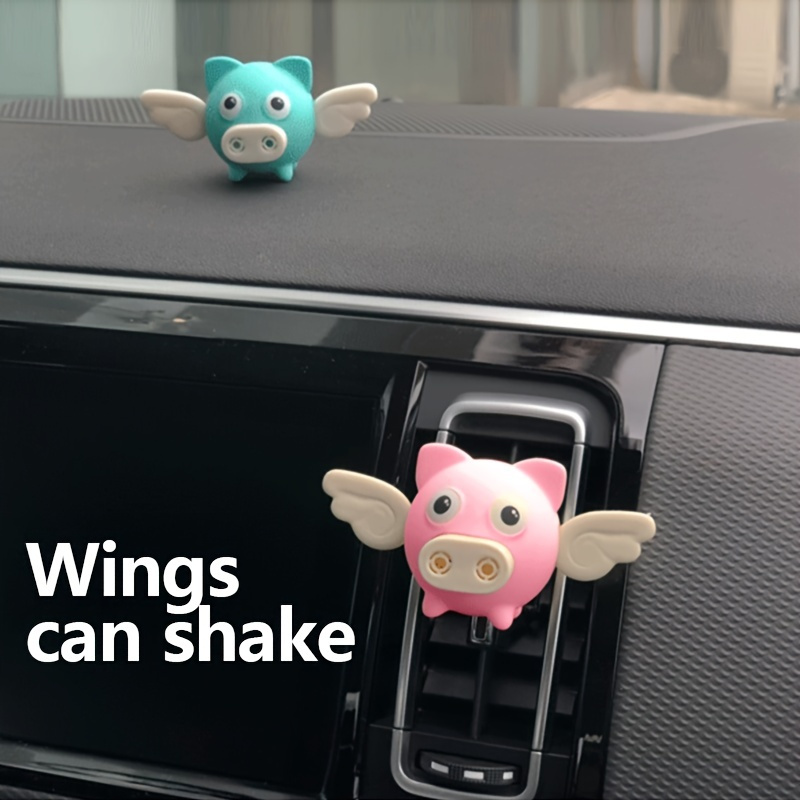 1pc Car Air Freshener Decorations Perfume Cute Flying Pig