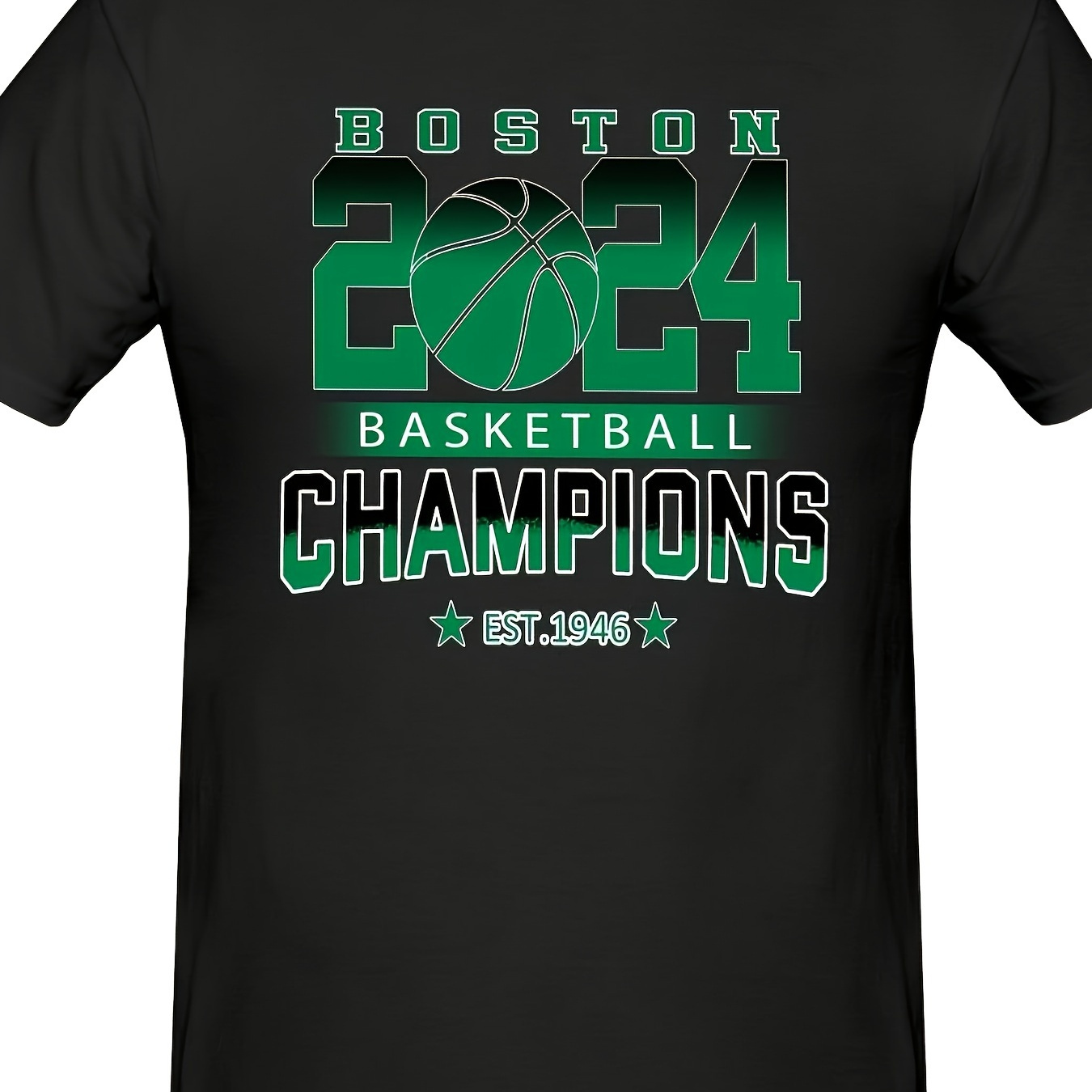 

Boston Fans T-shirt For Men 2024 Basketball - 220g