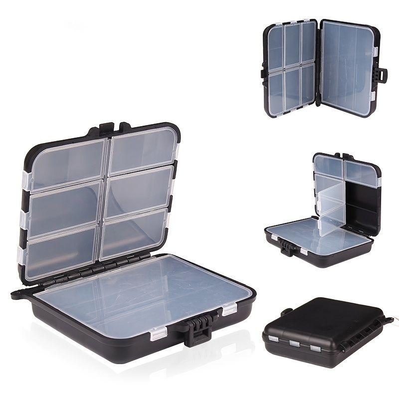 Durable Portable Fishing Lure Box Detachable Plastic Storage - Temu