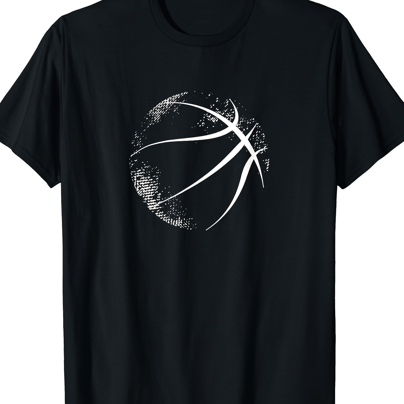 

Basketball Silhouette, Basketball T-shirt, Men's T-shirt, 220g