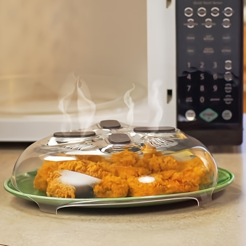 Microwave Anti-Sputtering Hover Food Cover Magnet Food Splash Guard(Pack of  2)