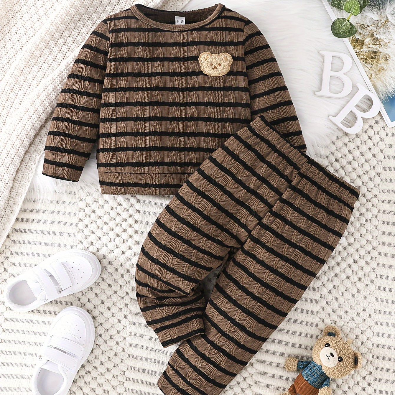 

Two- And New Bear Top Trousers Combination Suit, For