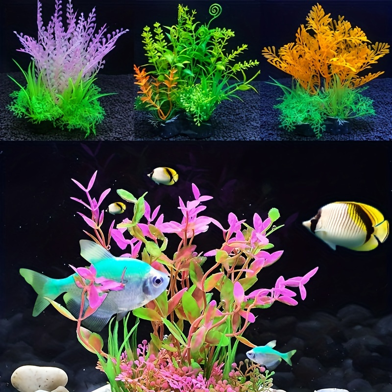 Aquarium Fish Tank Water Grass Mud Landscaping Decoration - Temu