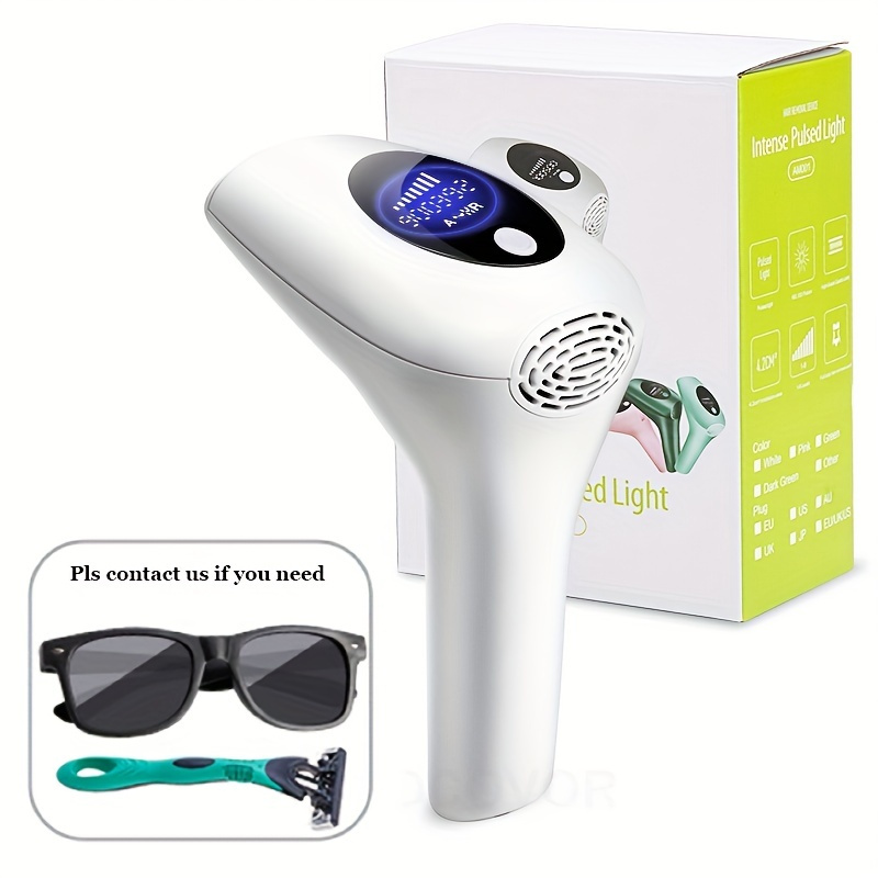 Popular Ipl Hair Removal Device 999999 Flashes 5 Energy - Temu