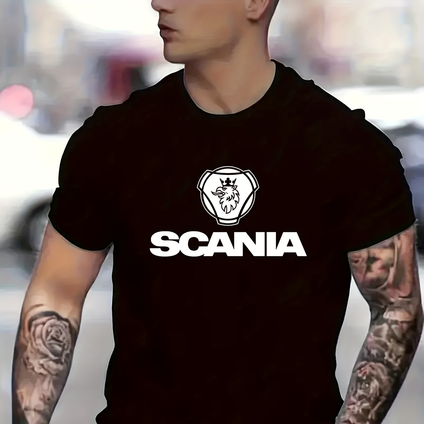 

Poasod Men's 100% Cotton Casual T-shirt With Funny 'for ' Graphic, Round Neck, Short Sleeve Tee For & Holiday Wear