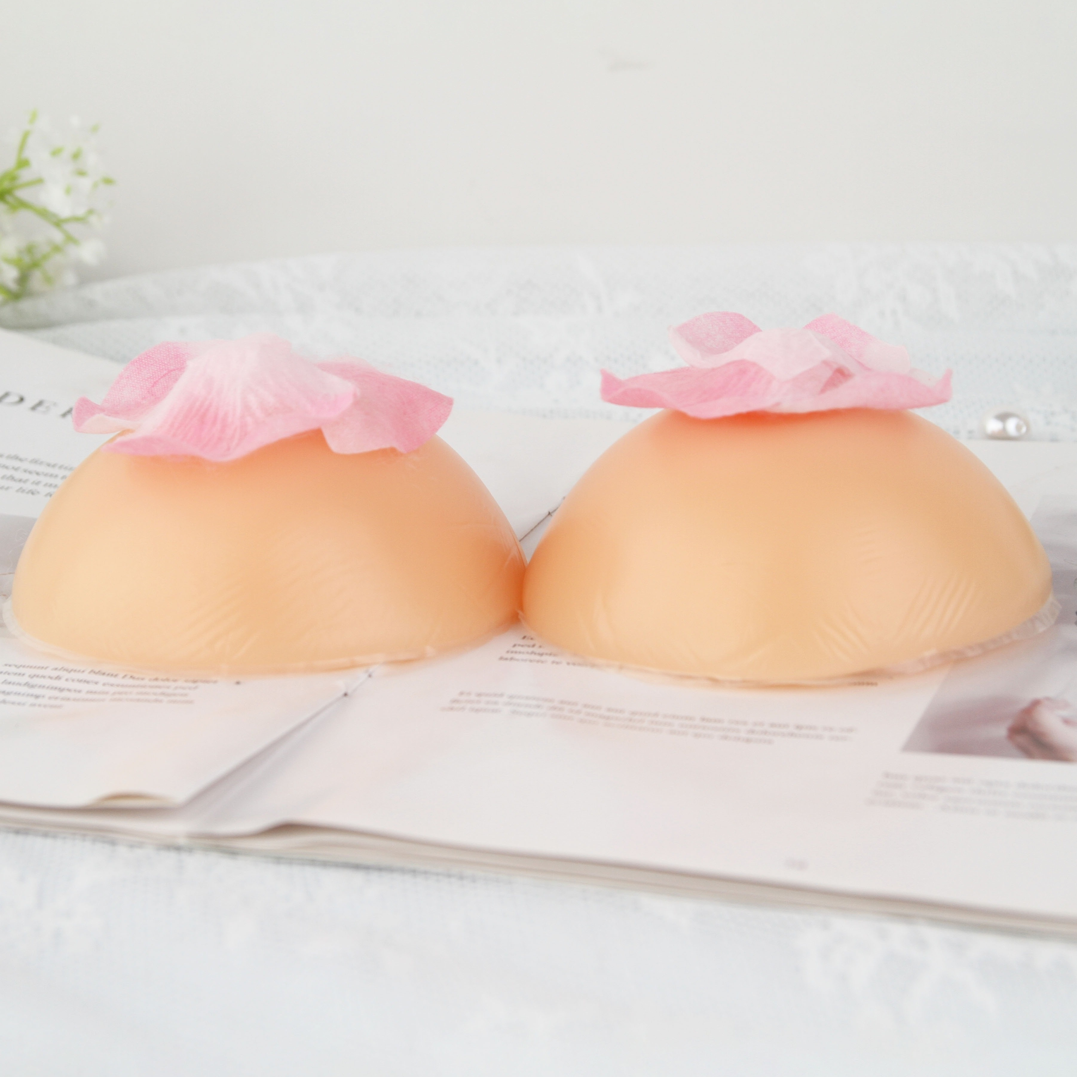 Realistic Breasts 1 Pair Fake Breasts Cosplay Silicone Breast