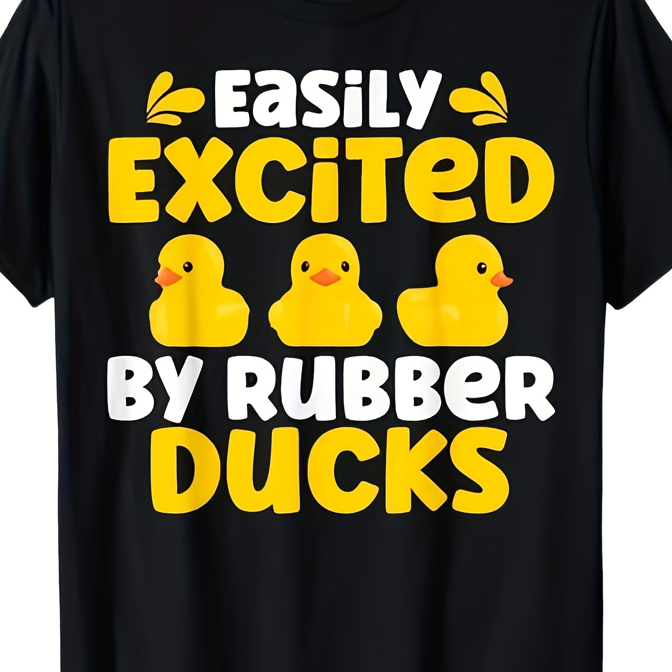 

Funny Rubber Duck, By Rubber Duck T-shirt. 100% Cotton, 220g.