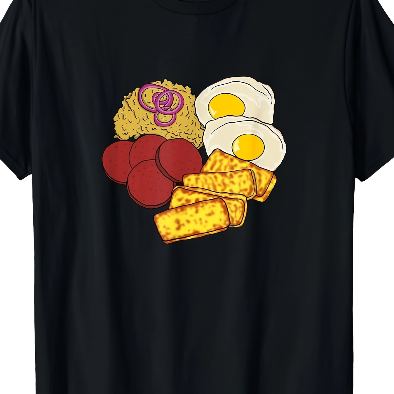 

Favorite Food In The Dominican Republic | Mangúsalami Frito T-shirt