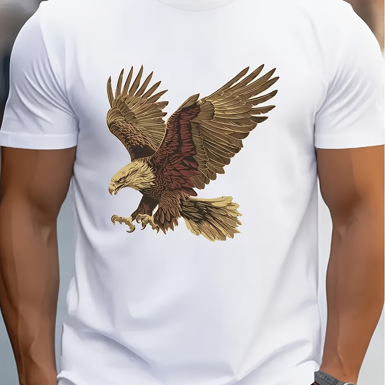 

Freedom Eagle G500 Pure Cotton Men's T-shirt Comfort Fit