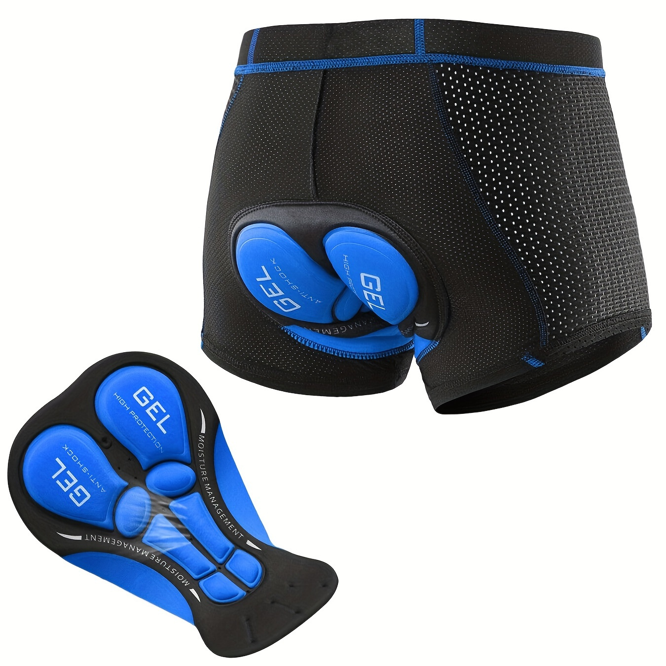 

Moisture-wicking Men's Cycling Shorts With 3d Padding For Comfortable Riding And Racing Outdoors