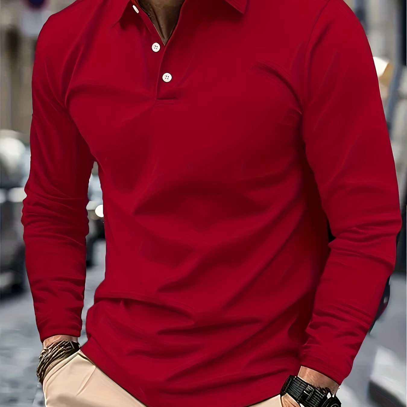 

Men's Casual Short Sleeved Short Sleeved Collar, Fashionable Casual Sports Men's Golf