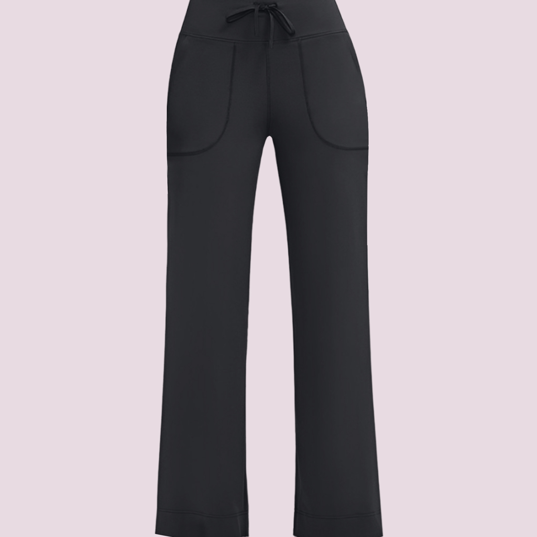 

Comfortable And Stylish Women's Drawstring Pants With Wide Legs And Elastic Waist