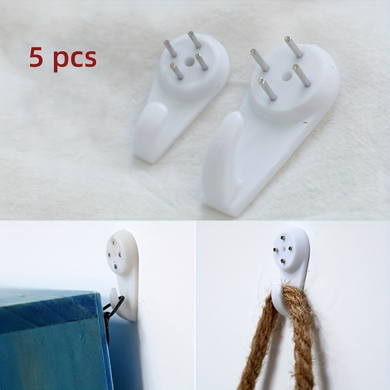 Traceless Nail Hooks Powerful Concrete Wall Hooks 20lbs - Temu